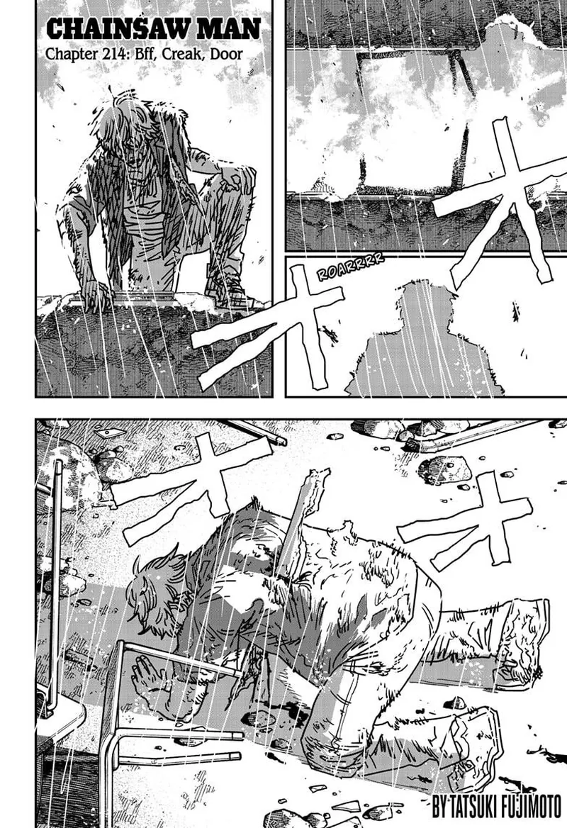 Chainsaw Man Manga Chapter 214 page 1 - Bff, Creak, Door scene