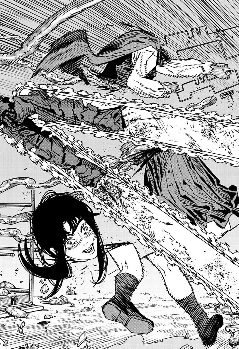 Chainsaw Man Manga Chapter 215 page 11 - Declaration of War scene