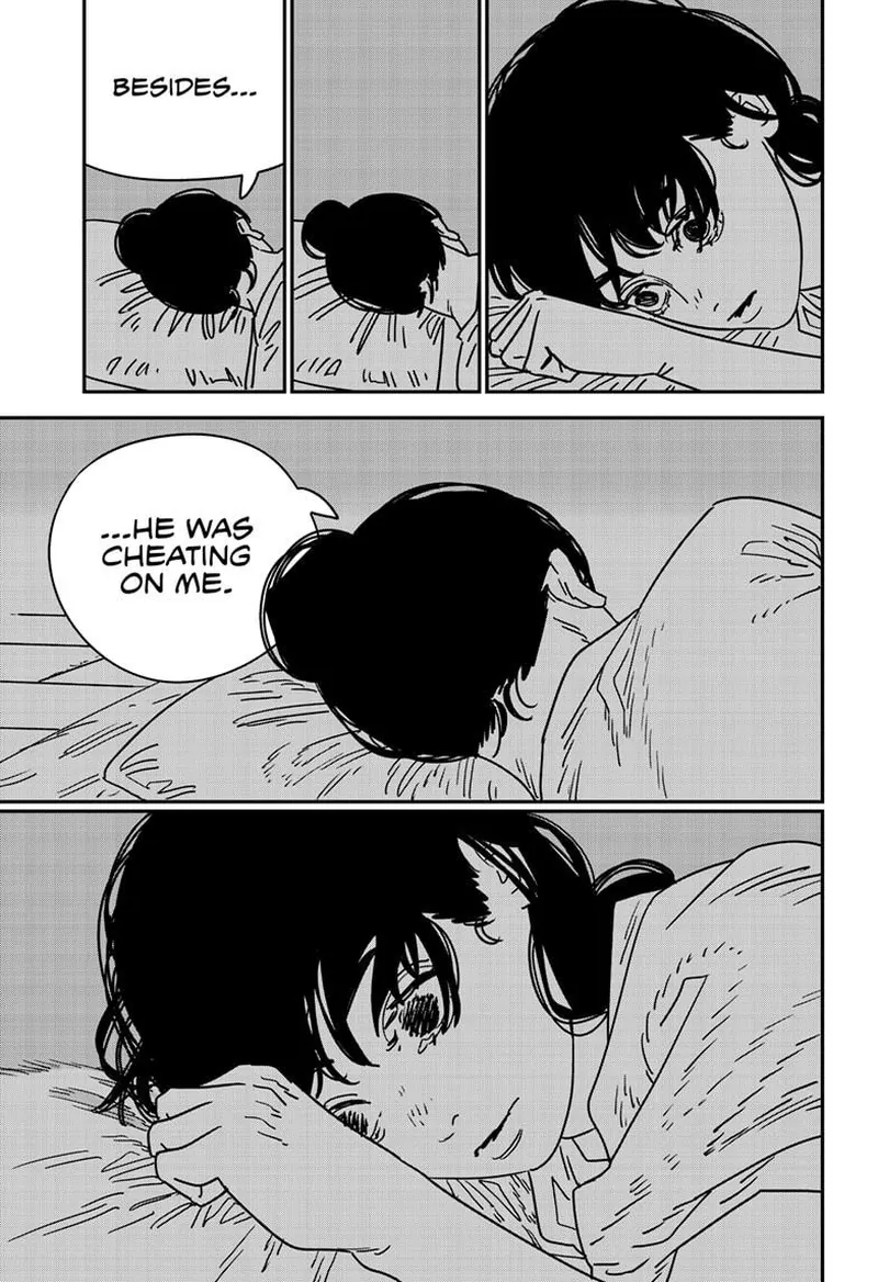 Chainsaw Man Manga Chapter 217 page 10 - Two Good People scene