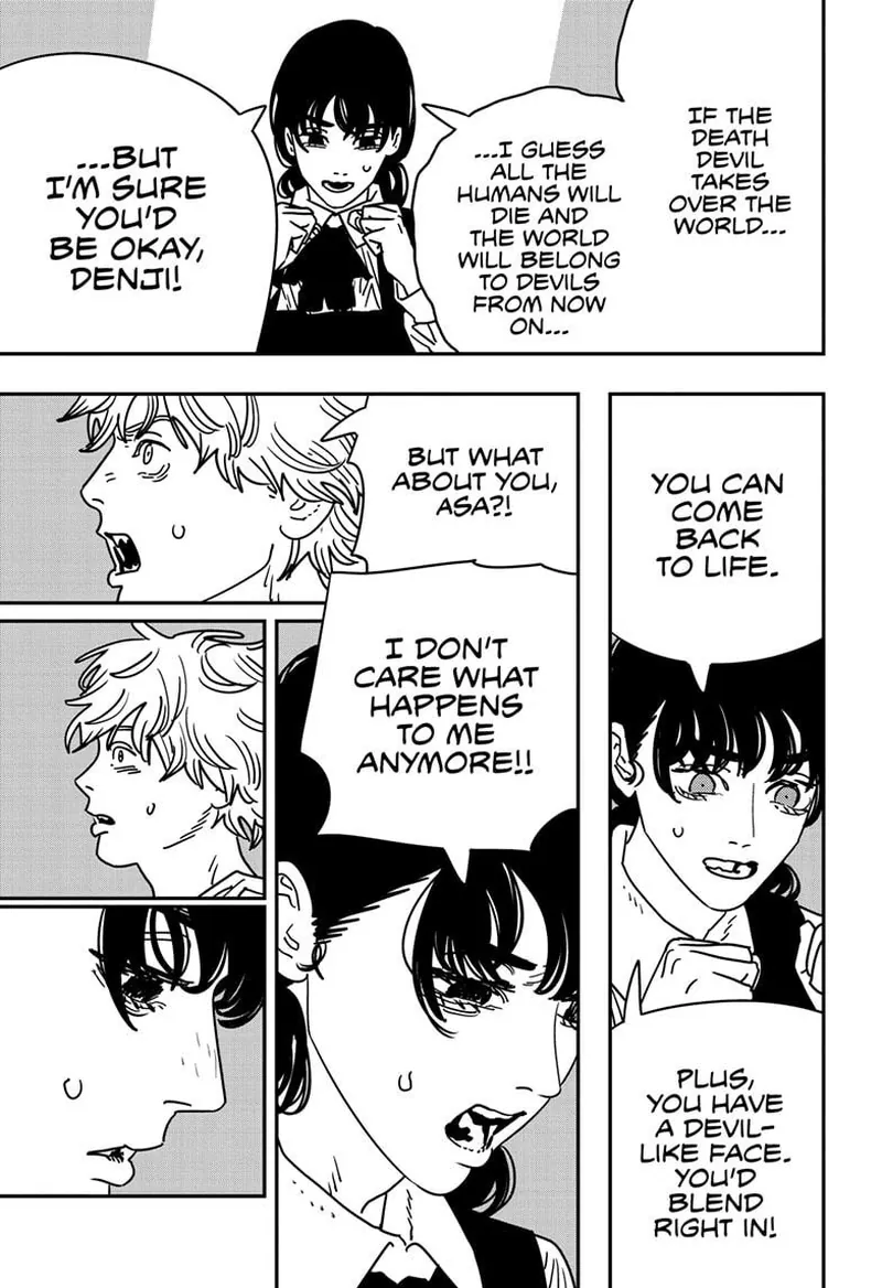 Chainsaw Man Manga Chapter 218 page 4 - Eat Me scene