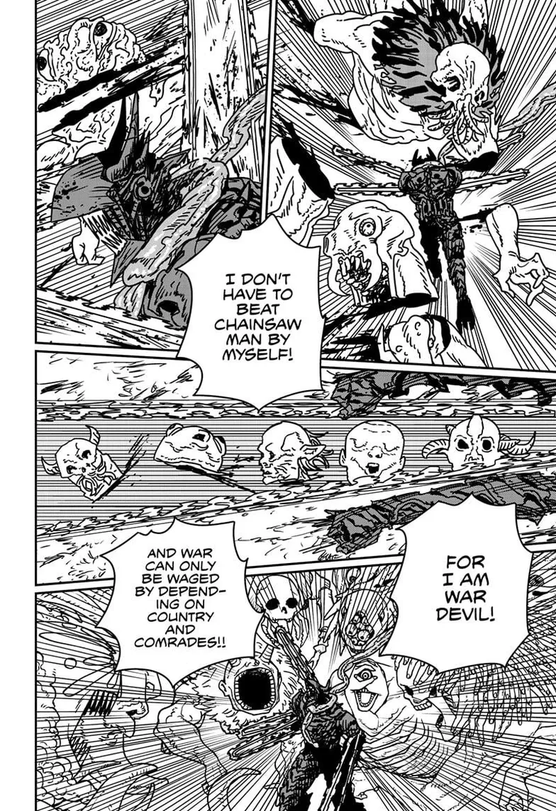 Chainsaw Man Manga Chapter 220 page 10 - Bonds and Michigan scene