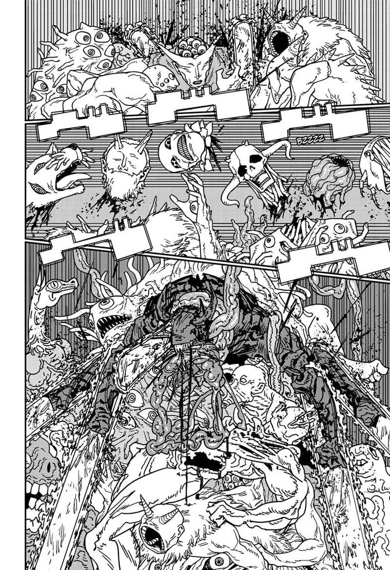 Chainsaw Man Manga Chapter 220 page 12 - Bonds and Michigan scene