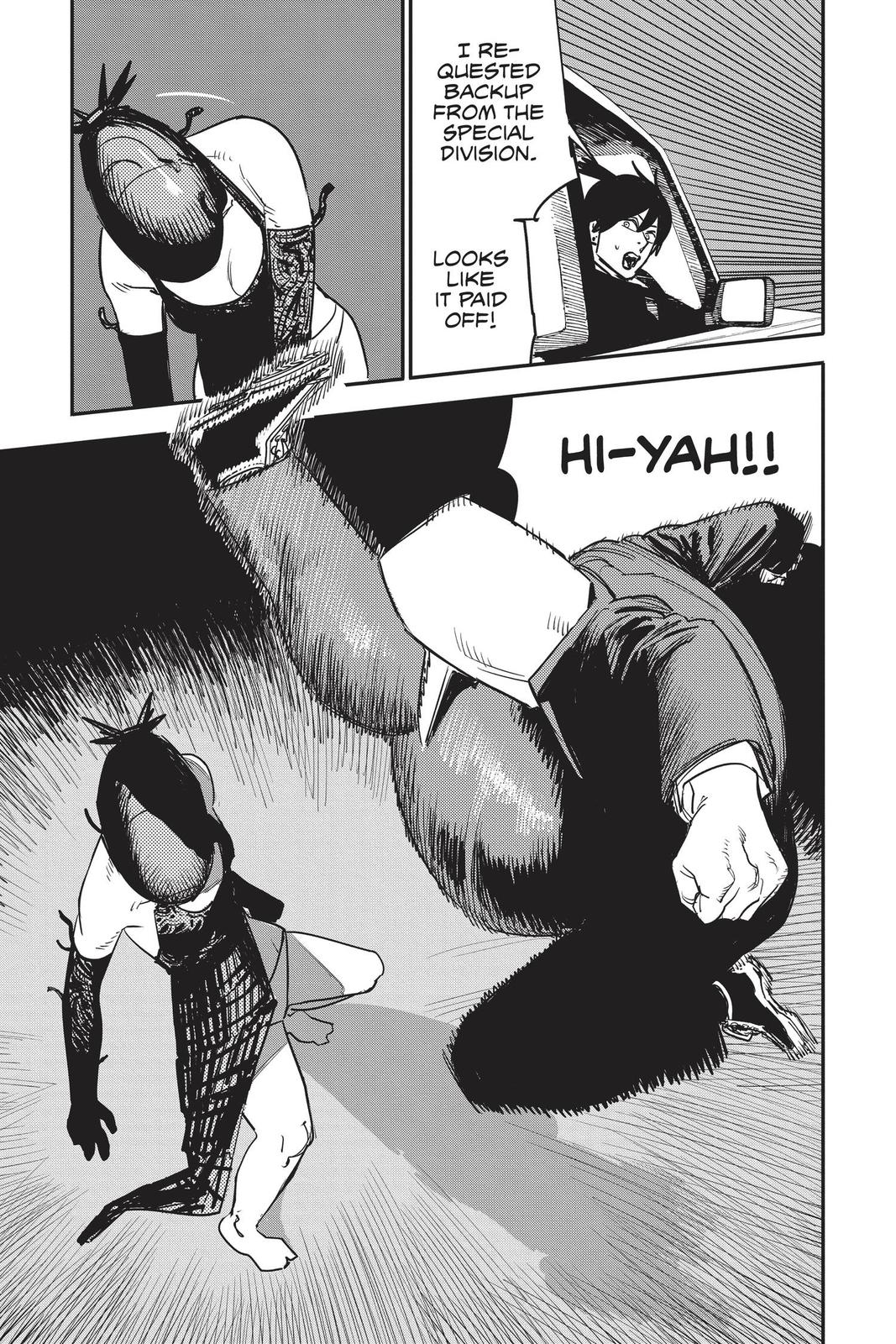 Chainsaw Man Manga Chapter 47 page 5 - Luck with Women scene